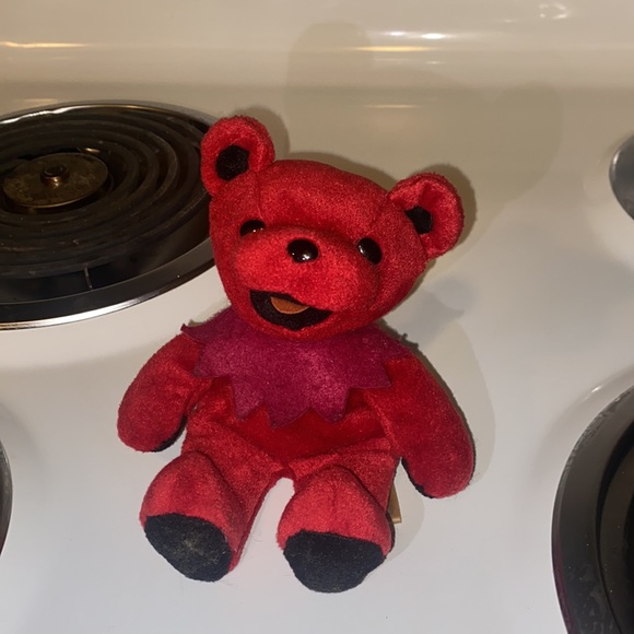Liquid Blue | Toys | Rare Jerry Bear Grateful Dead Teddy Bear | Poshmark